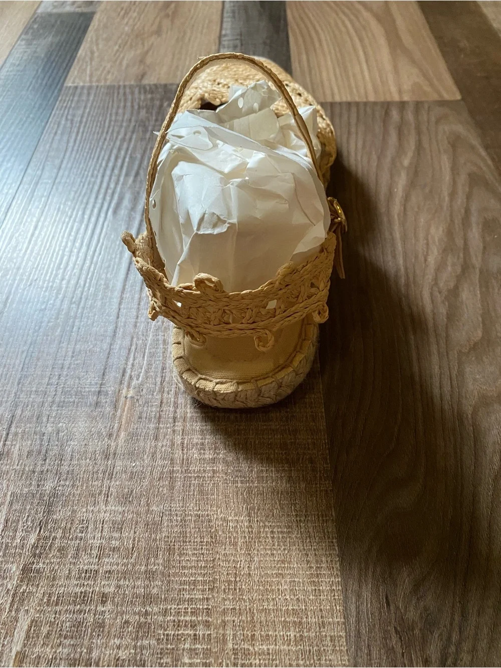 Talbots Woven Espadrille Flats in Tan